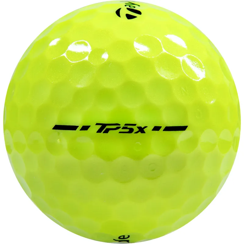 TaylorMade TP5x Yellow Golf Balls - Golfballs.com