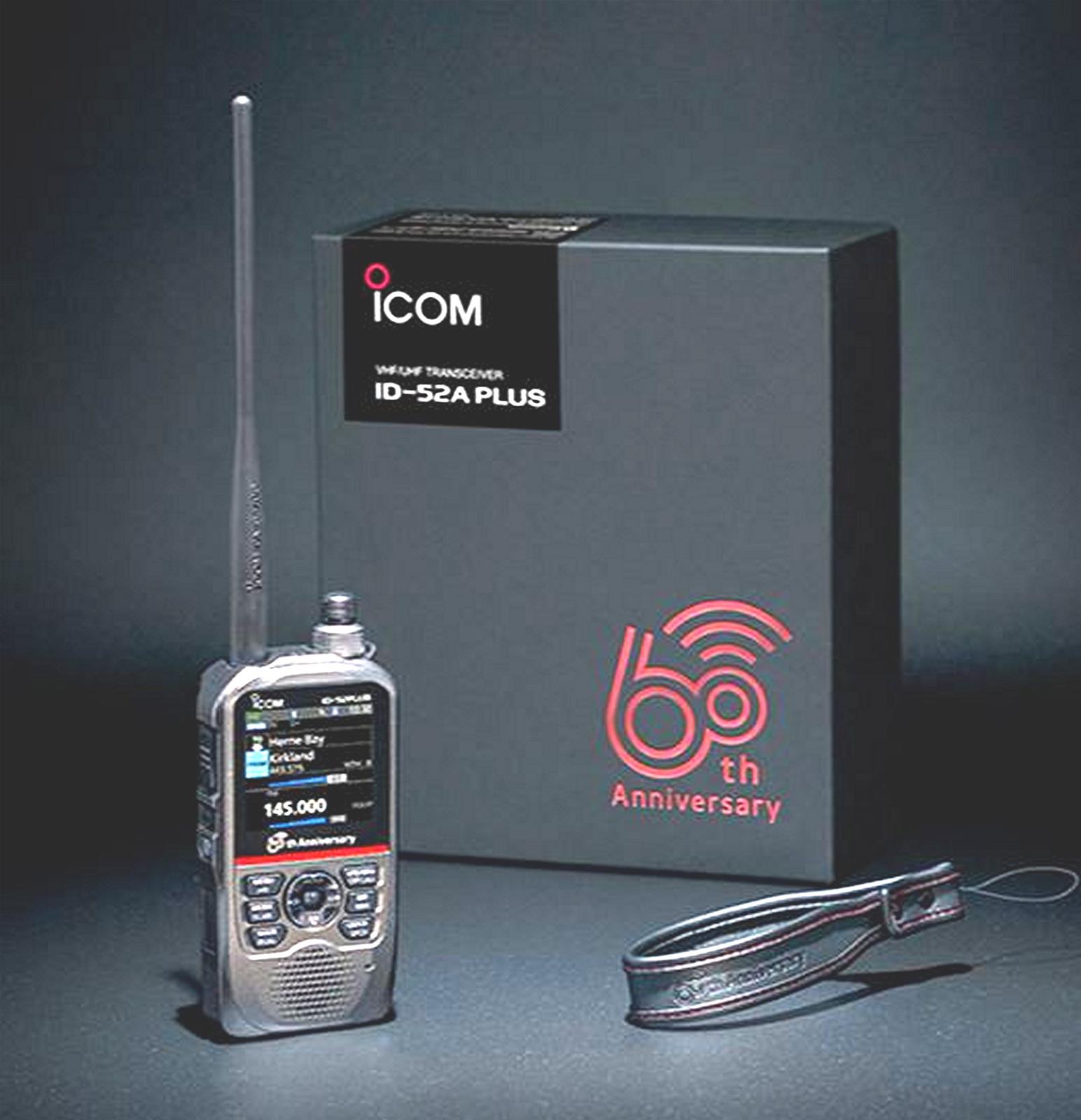 ICOM ID52APLUSANN ICOM ID-52A PLUS 60th Anniversary Limited