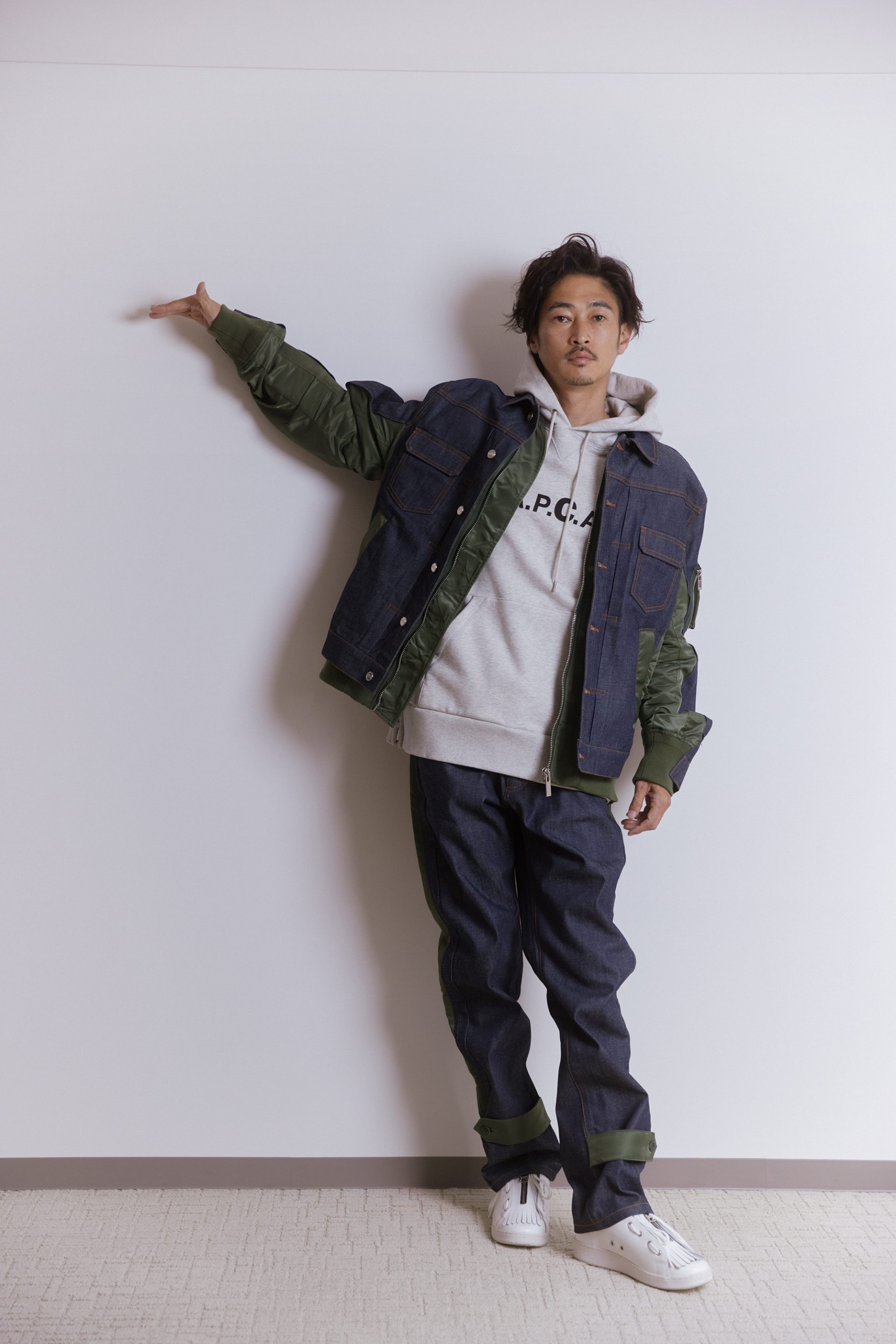 窪塚洋介が着るアー・ペー・セー X サカイ | Fashion | The Fashion Post