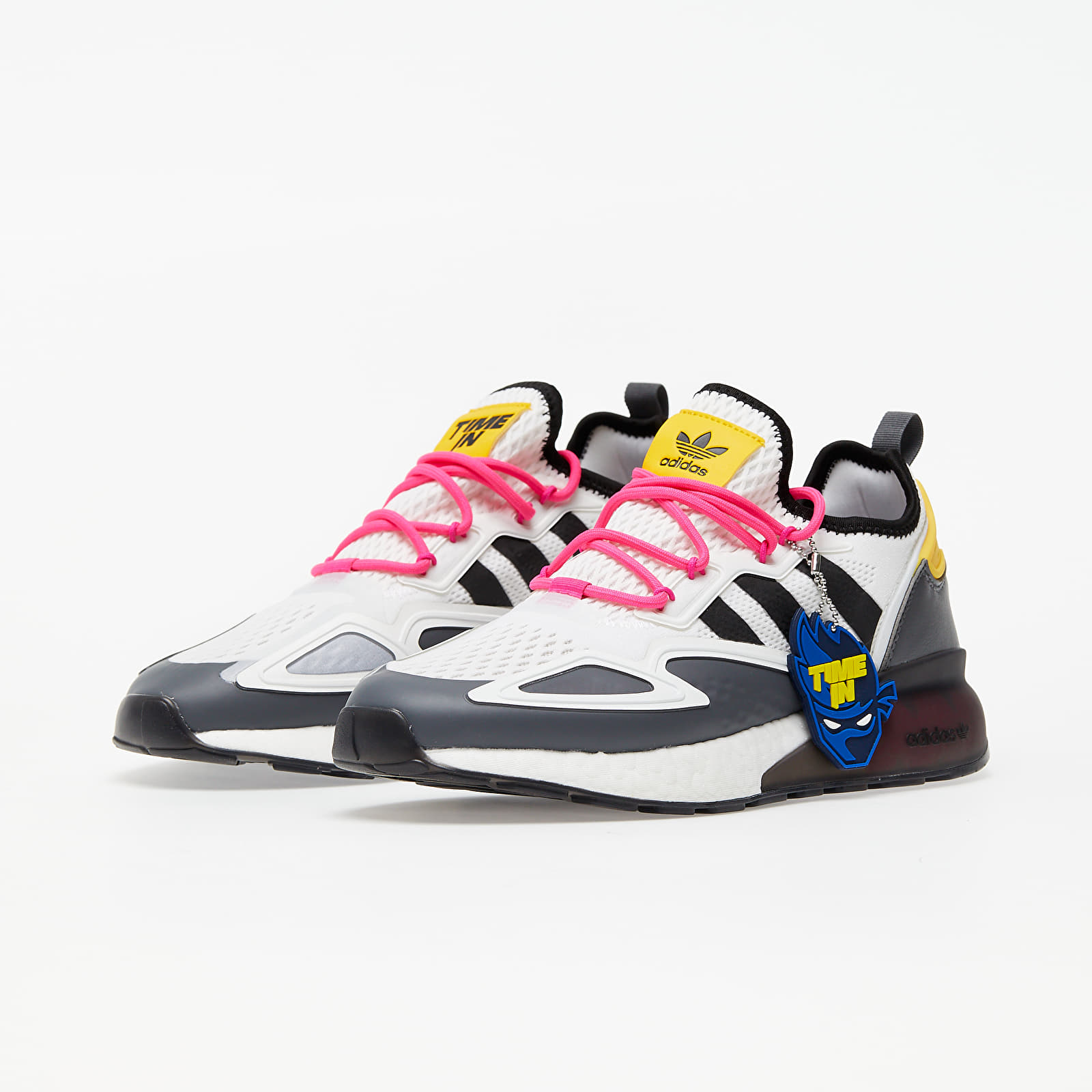 Men's shoes adidas x Ninja ZX 2K Boost Ftw White/ Core Black/ Grey