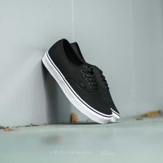 Men's shoes Vans Authentic (Premium Leather) Black/ True White