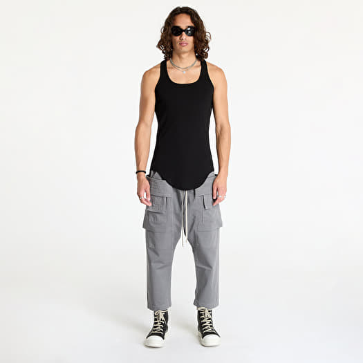 Pants Rick Owens DRKSHDW Woven Creatch Cargo Cropped Drawstring