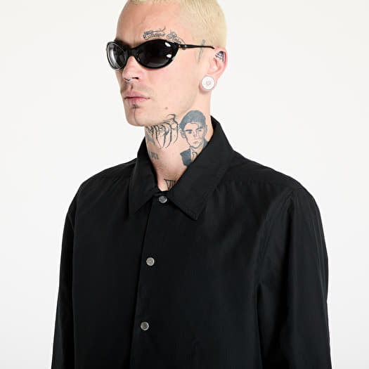 Overshirt Rick Owens DRKSHDW Snapfront Jacket Black (DU01E3782 NR