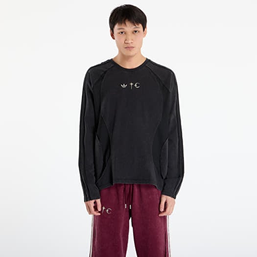 T-shirts adidas x Thug Club Teamgeist T-Shirt Ls Black/ Silver Met