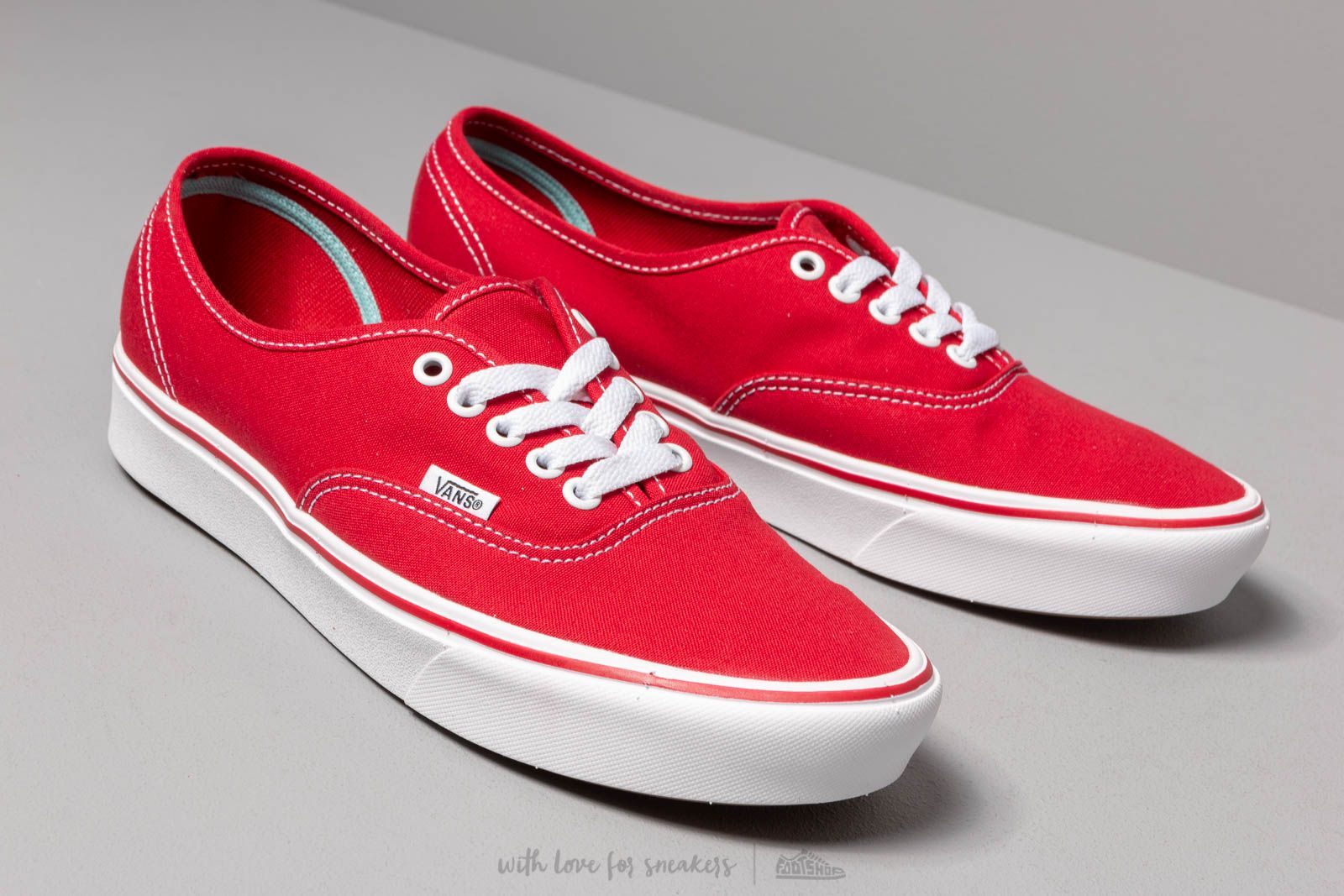 Men's shoes Vans ComfyCush Authentic (Classic) Racing Red/ True