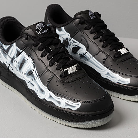 Men's shoes Nike Air Force 1 '07 Skeleton QS Black/ Black-Black