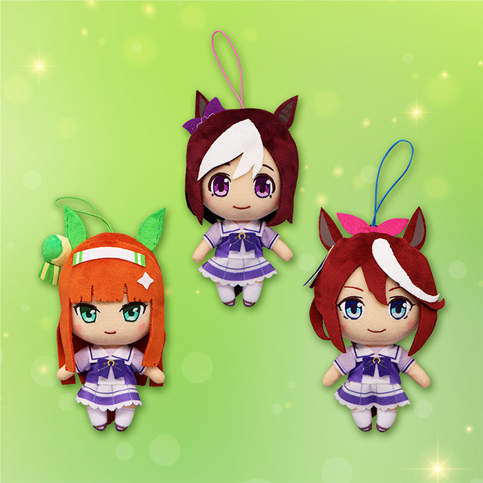 フリューより『ウマ娘 プリティーダービー』のぬいぐるみが登場！ 今春
