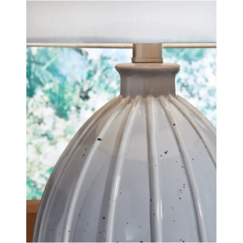 L180044 Ashley Furniture Grantner Ceramic Table Lamp