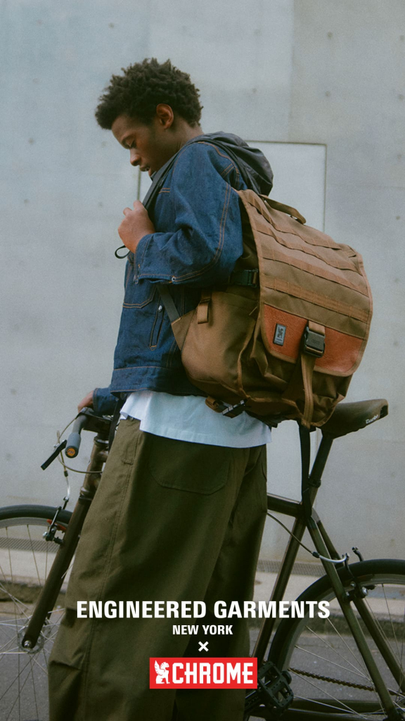HONEYEE.COM | ENGINEERED GARMENTS と CHROME が初のコラボレーション