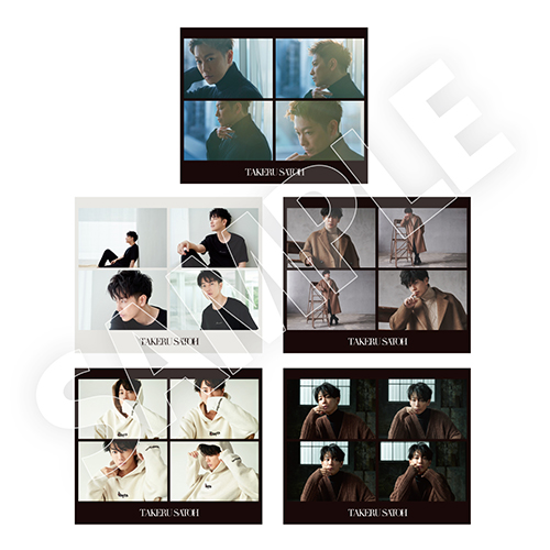 佐藤健 RANDOM 4CUT CLEAR CARD | Co-LaVo Official Shop