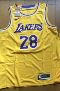 現地購入】レイカーズ 八村塁 ユニフォーム イエロー L - メルカリ