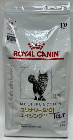 ロイヤルカナン 猫用 ユリナリーS/O エイジング7+ CLT 2kg 1袋 - メルカリ