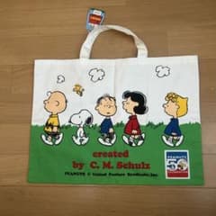 ファミリア スヌーピー トートバッグ レッスンバッグ レトロ - メルカリ