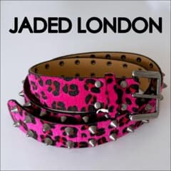 ◇新品◇JADED LONDON ピンクスタッズベルト - メルカリ