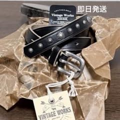 VINTAGEWORKS DH5745 CH-7 ブラックレザーベルト原宿店限定 - メルカリ