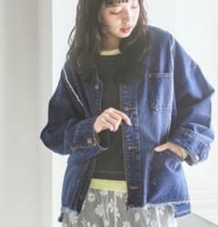 ニコアンド ［NKJ 2026SS］エンジニアリメイクデニムジャケット - メルカリ