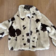 Sea Room lynn 牛柄ファーコート サイズFREE - メルカリ