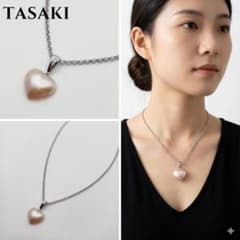 極美品】TASAKI タサキ マベパール 本真珠 ハート ネックレス - メルカリ