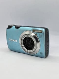 ジャンク】キャノン Canon PowerShot A3200 IS 水色 - メルカリ