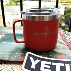 ハワイ限定】YETI ホノルルクッキーコラボ クリスマス ショッパー付 赤