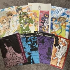ツバサクロニクル CLAMP展 四su 下敷き、クリアファイル、パンフレット