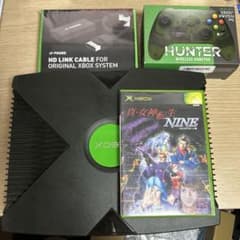 初代XBOX本体 evox導入済み、HDMIコンバータ、ワイヤレス