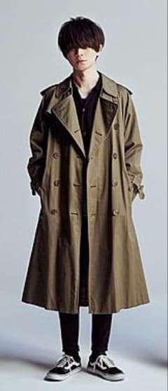 藤原基央着同型】Burberryトレンチコート - メルカリ