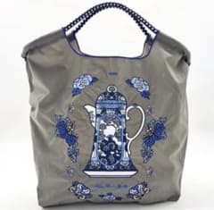 新品未使用】ボールアンドチェーン 深川製磁 コラボ ポット柄 グレー M