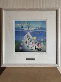 藤城清治 ラベンダー畑の夢 レフグラフ版画 - メルカリ