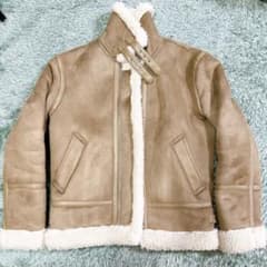 ZARA ムートンジャケット ボアジャケット - メルカリ