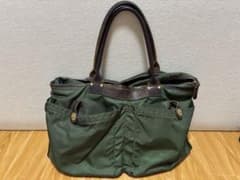 Felisi フェリージ 9236 ナイロン レザー トートバッグ カーキ - メルカリ