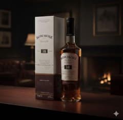 未開栓】BOWMORE 18年 700ml シングルモルトウイスキー ボウモア