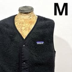 M 黒 Patagonia パタゴニア ロスガトス ベスト ボア フリース - メルカリ