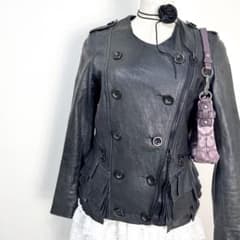 y2k❤️00s 3.1 Phillip Lim レザー ナポレオン ジャケット - メルカリ