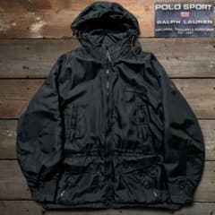 90s ポロスポーツ ラルフローレン ギミック シェルジャケット ドロー