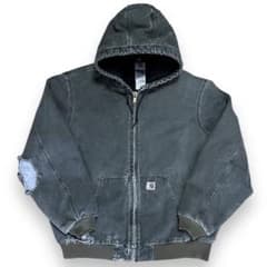 カーハート アクティブジャケット 鬼フェード 当時物 モスグリーン USA