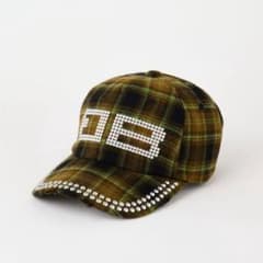 beeden BD STUDS DAMAGE CAP CHECK.G - メルカリ