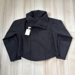 JCAESAR Asymmetric Zipper Short Jacket - メルカリ