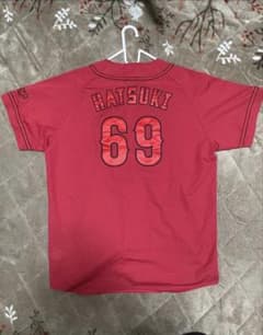 広島東洋カープ 羽月隆太郎 ハイクオリティユニフォーム（ビジター）O