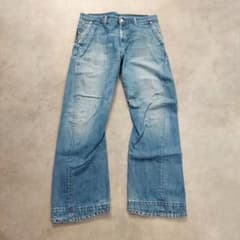 リーバイス エンジニアード ジーンズ W34 00s 青 古着 立体 18649