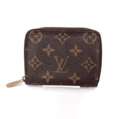 ルイヴィトン モノグラム ジッピーコインパース コインケース 茶 23B