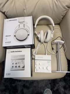 ATH-M20xBT ワイヤレスヘッドフォン & AT-UMX3 - メルカリ