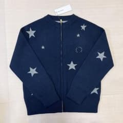 アンコキーヌ コアスパンヤーン ニットジップアップブルゾン 新商品