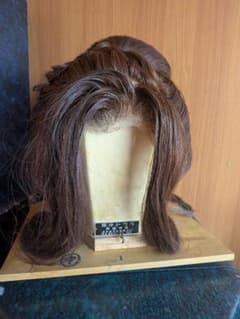 大衆演劇かつら(茶色洋髪) - メルカリ