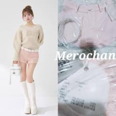 ダーリッチ ボンディングツイードショートパンツ Sサイズ ピンク