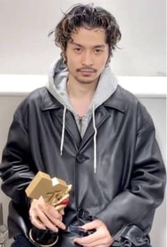 King Gnu 常田大希着用 n.hollywood フェイクレザージャケット - メルカリ