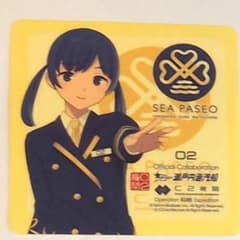 艦これ×シーパセオ パセツーちゃん（寄り、アップ）のシール 呉 瀬戸内