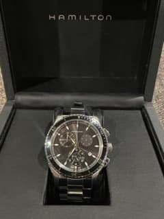 26年2月電池交換済み】 ハミルトン ジャズマスター シービュークロノ