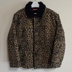 Supreme Uncut Corduroy Car Coat Leopard - メルカリ