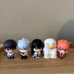 銀魂 カプセルトイフィギュア6体セット - メルカリ